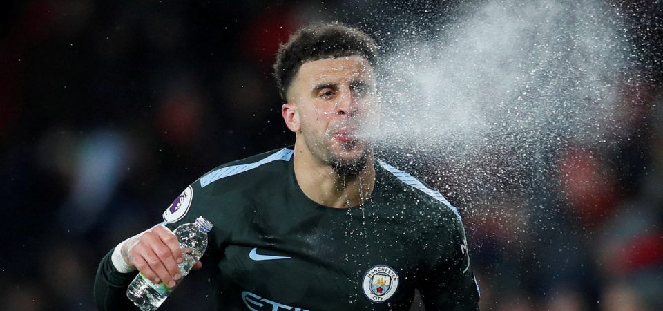 Image result for epl players spitting water