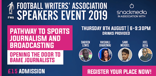 Football Writers' Association: Opening the Door to BAME Journalists