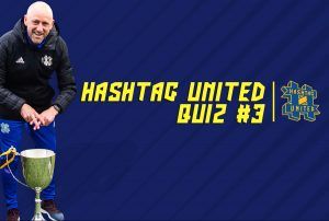 Quiz #3: Name the Hashtag United starting XI from our first ever league game!