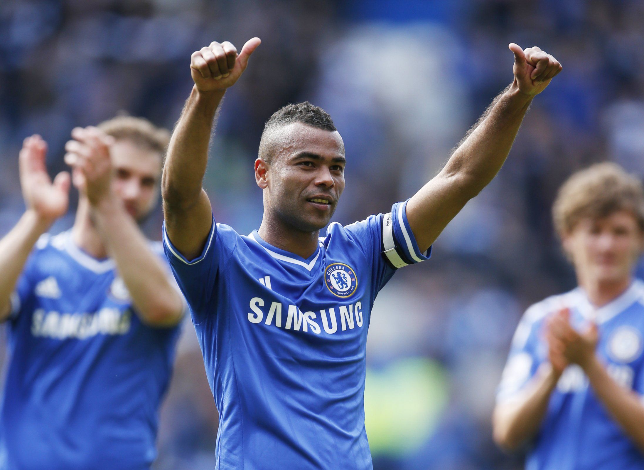 Chelsea fans delighted as Ashley Cole returns to Stamford Bridge as a coach...