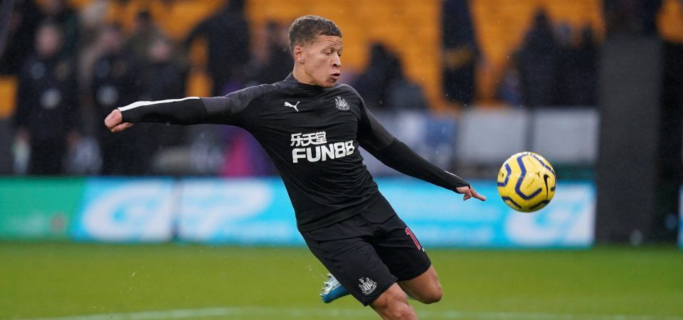 Newcastle United's Dwight Gayle let Steve Bruce down vs Burnley in the Carabao Cup