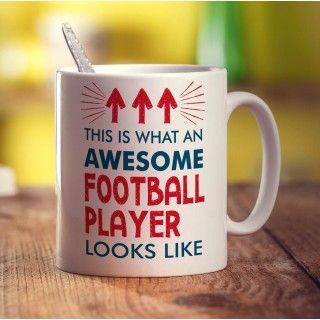 Customised Football Mug