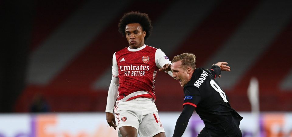 Arsenal were rinsed for 54 weeks by Willian