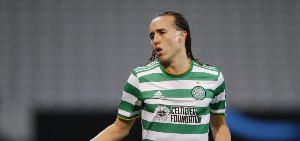 Celtic's Diego Laxalt was shocking during AC Milan defeat