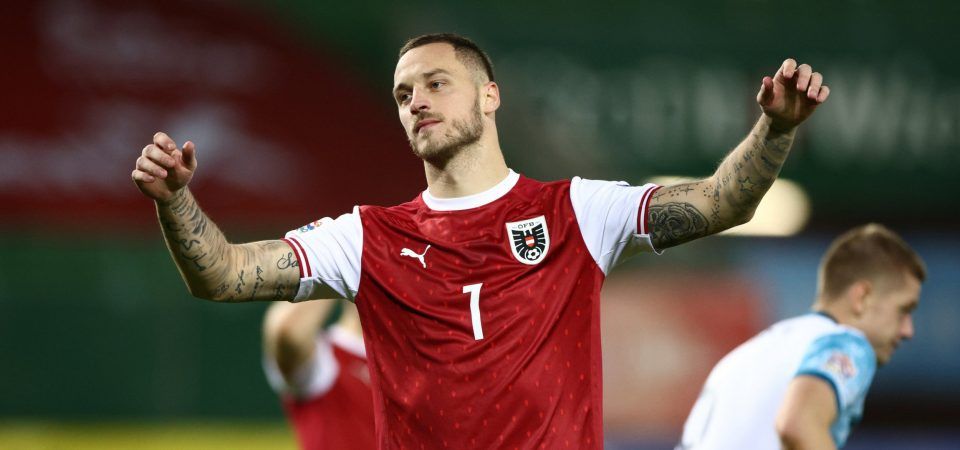 Manchester United have bid rejected for Marko Arnautovic