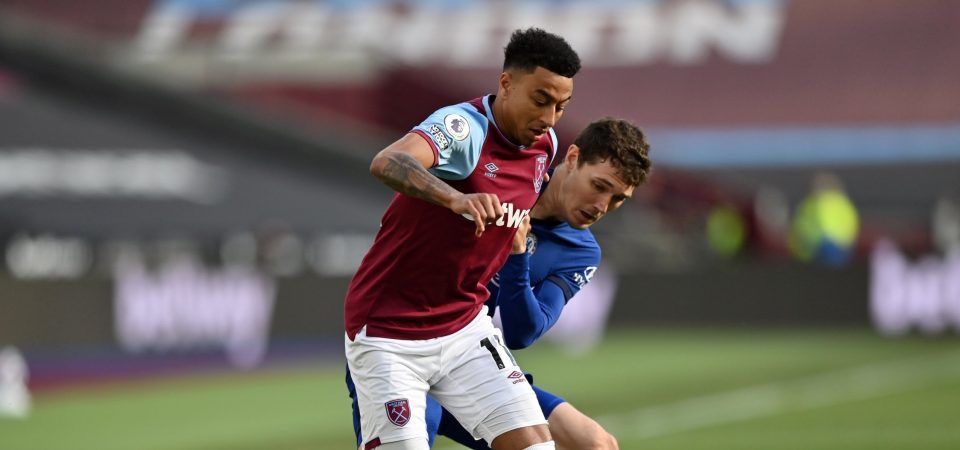 Jesse Lingard a major injury doubt for West Ham
