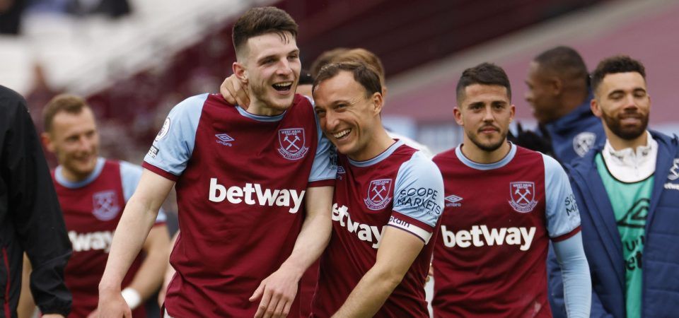 Journalist tells West Ham fans not to be concerned by Declan Rice situation