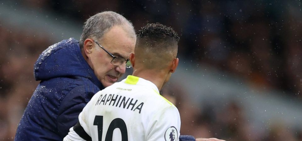 Leeds: Raphinha posts injury update