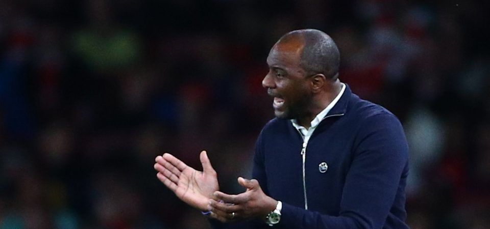 Crystal Palace: Double injury blow for Vieira ahead of Brighton clash