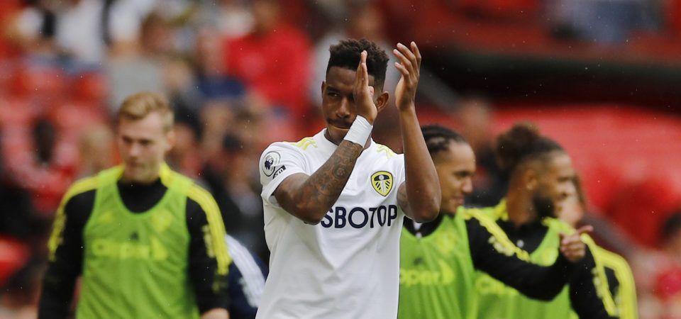 Leeds: Junior Firpo was a liability against Villa