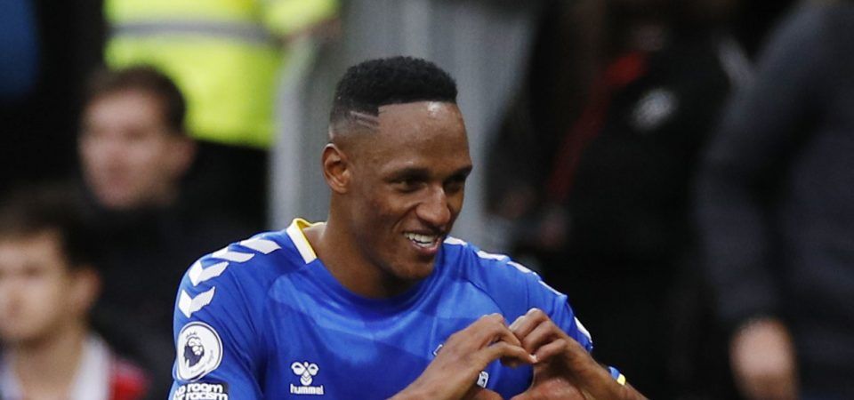 Everton receive Yerry Mina injury boost