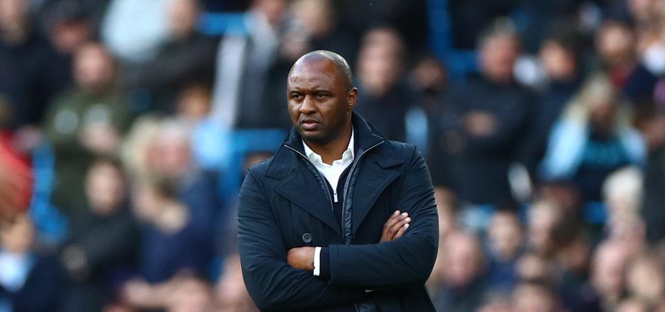 Crystal Palace: Vieira dealt blow to signing Eddie Nketiah