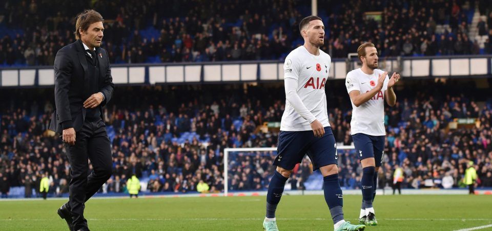 Matt Doherty disappoints as Tottenham draw at Everton