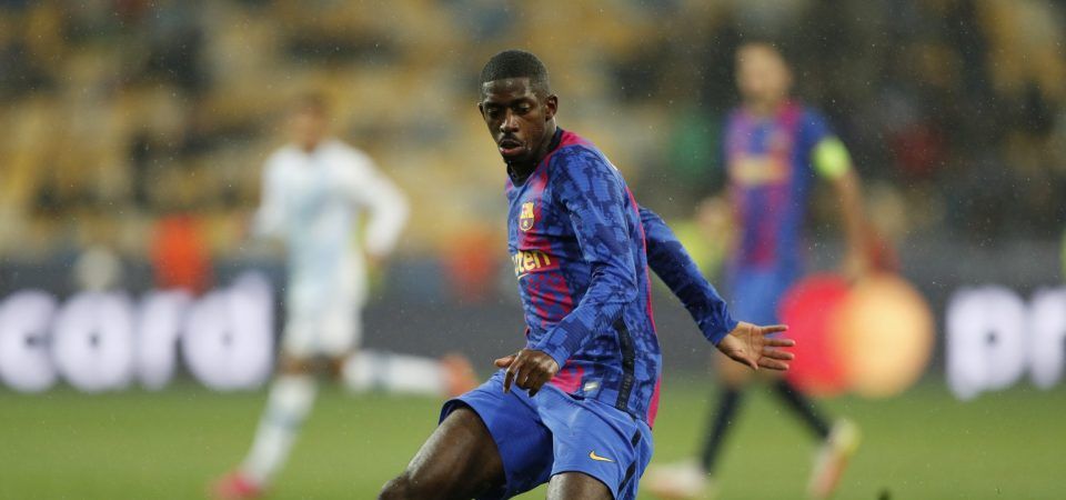 Liverpool linked with Ousmane Dembele swoop