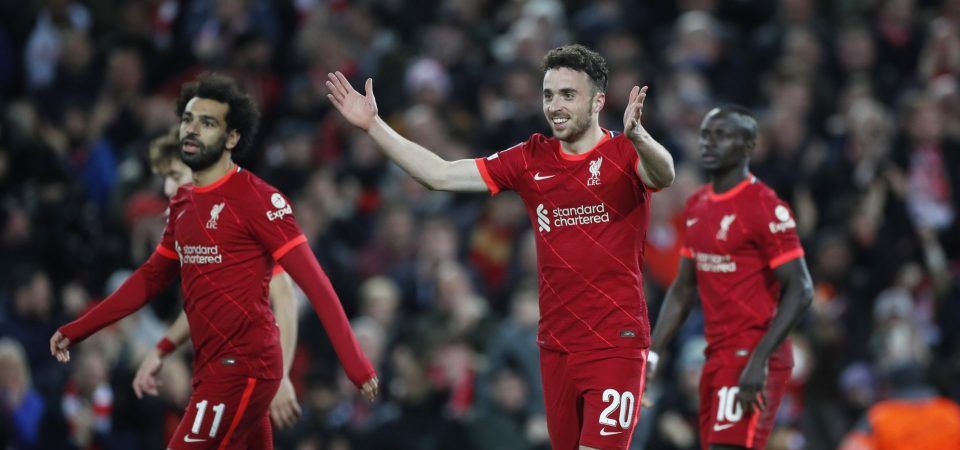 Liverpool suffer Diogo Jota injury blow before Leeds United
