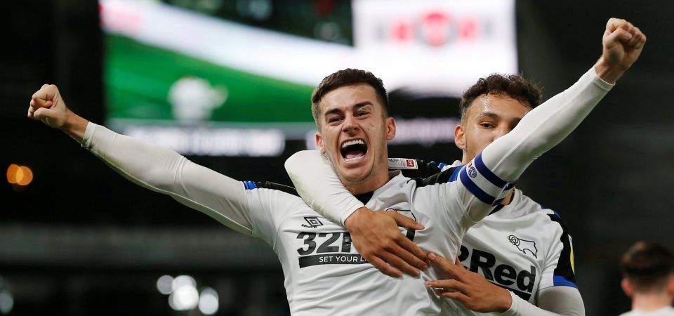 Wolves eyeing swoop for Derby County captain Tom Lawrence