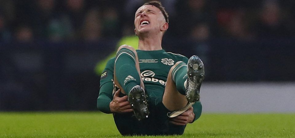 Celtic dealt David Turnbull injury setback