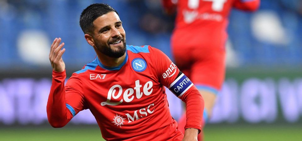 Antonio Conte 'crazy' about signing Lorenzo Insigne at Spurs
