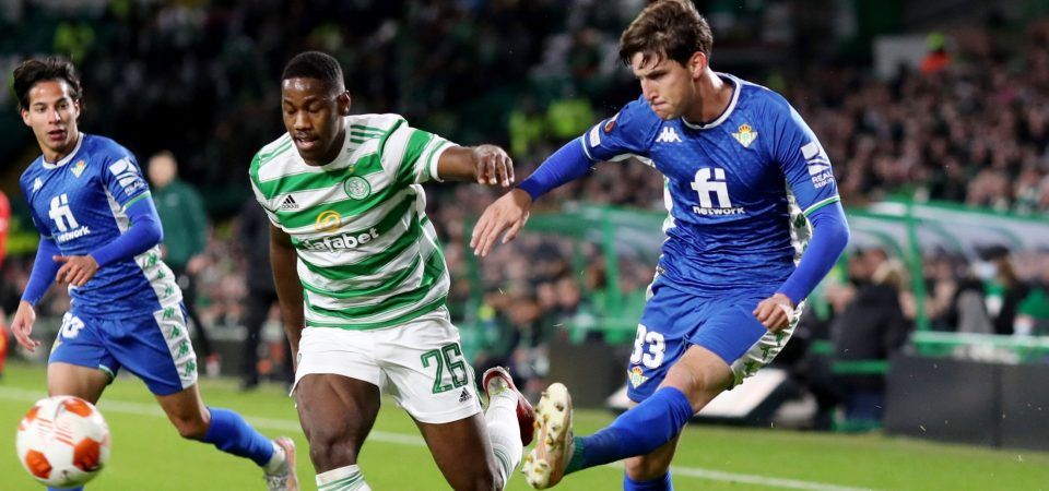 Celtic receive January offers for Osaze Urhoghide