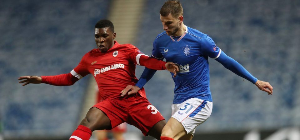 Rangers handed Borna Barisic boost