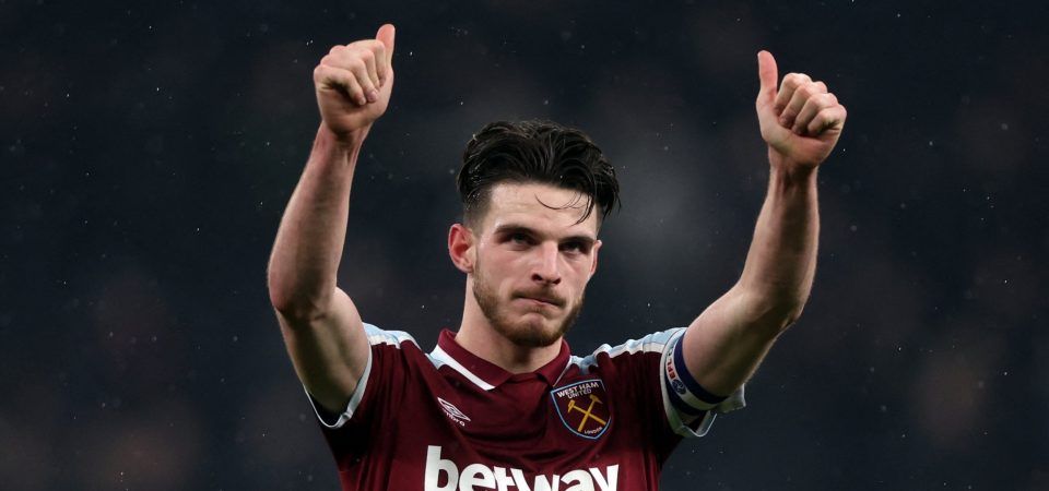 West Ham: Declan Rice was Moyes' shining light in Spurs defeat