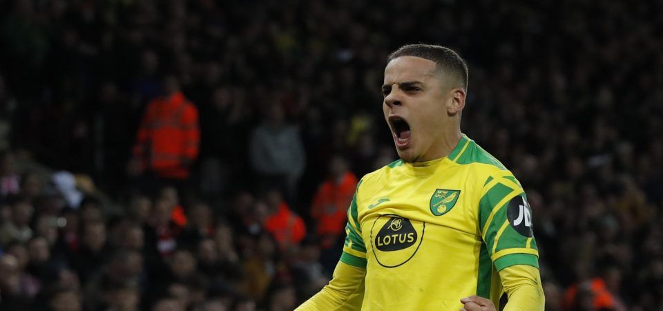 Everton are considering a move for Norwich City's Max Aarons