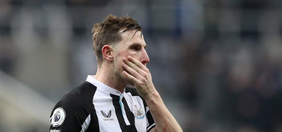 Newcastle United: Chris Wood slammed after "poor" FA Cup display