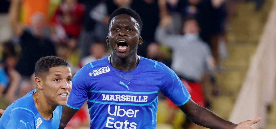 Crystal Palace targeting January swoop for Marseille striker Bamba Dieng