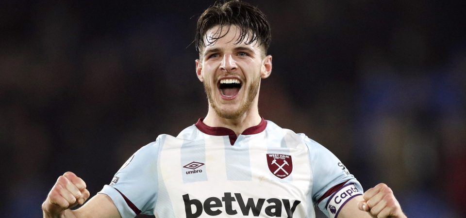 Liverpool considering move for Declan Rice