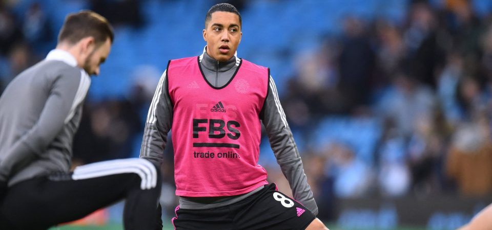 Youri Tielemans is "top of the list" for Arsenal
