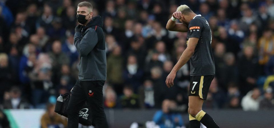 Newcastle hit with worrying Joelinton injury