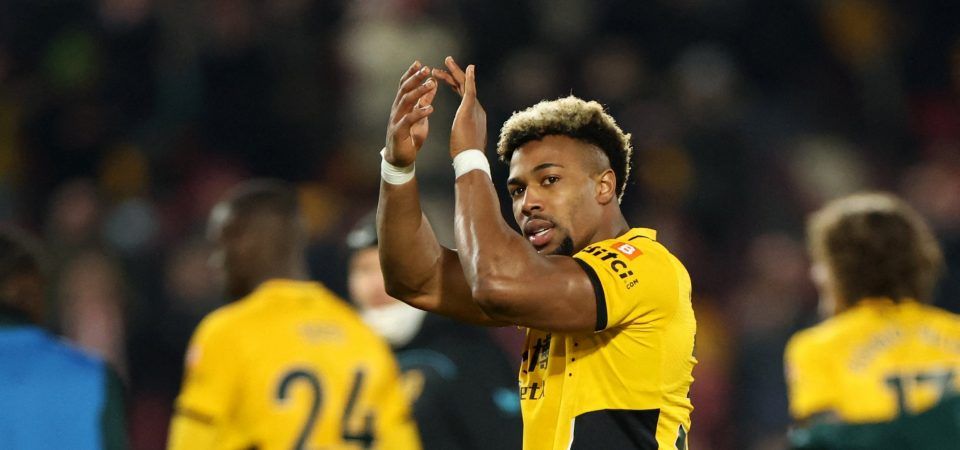 Wolves in talks for Adama Traore transfer exit