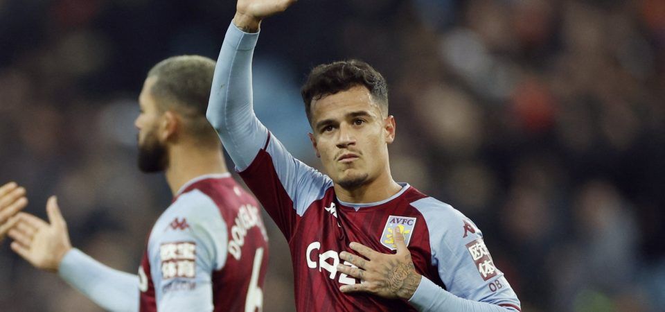 Wolves could snatch Coutinho from rivals Villa