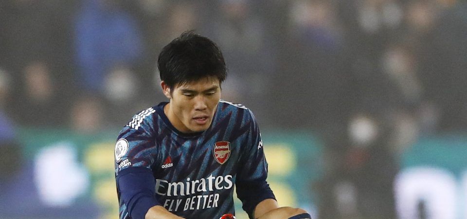 Arsenal still without Takehiro Tomiyasu vs Aston Villa