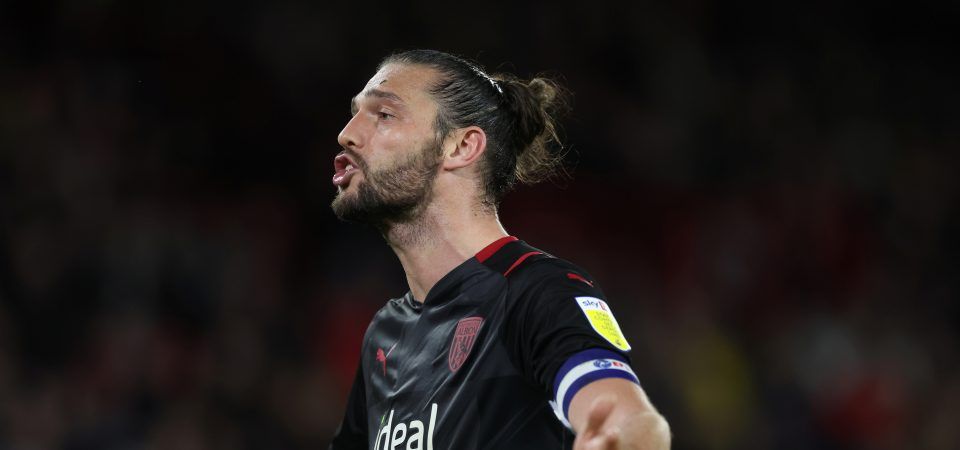 West Brom striker Andy Carroll a doubt for Bristol City trip