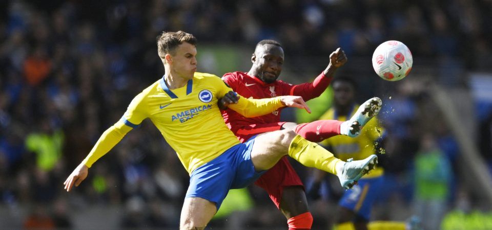 Liverpool: Naby Keita was Klopp's weak link against Brighton