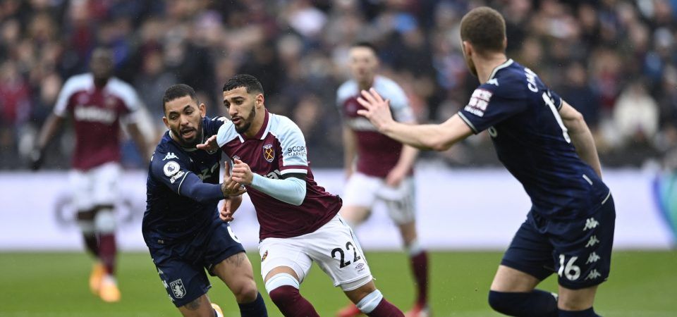 Douglas Luiz underwhelms in Aston Villa defeat to West Ham