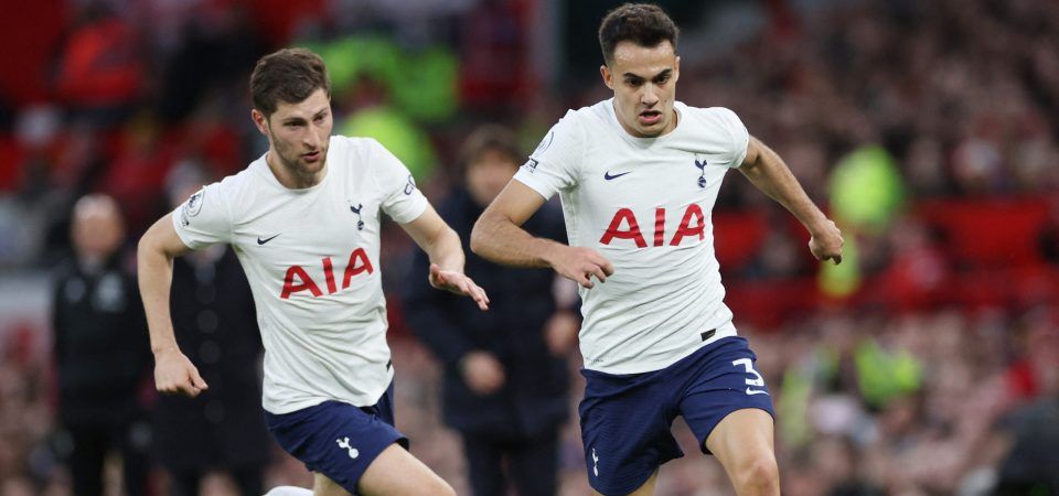Sergio Reguilon was costly in Spurs' defeat to Man Utd