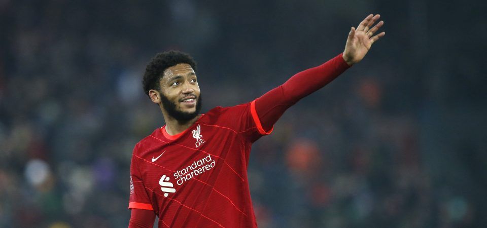 Liverpool face disaster over Joe Gomez