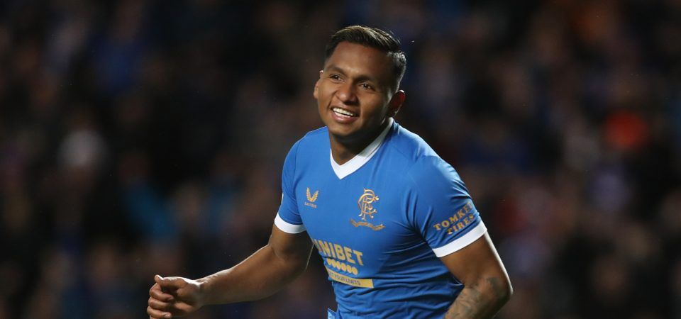 Rangers: Alfredo Morelos disappointed this afternoon