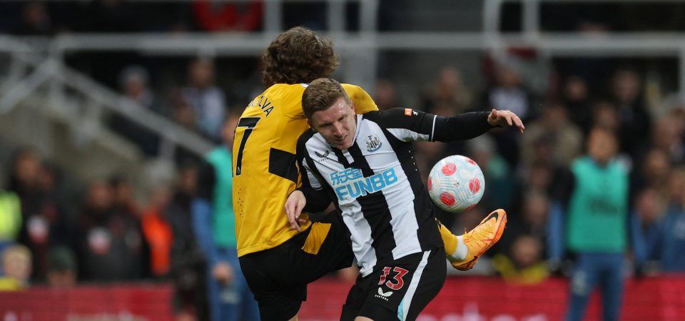 Newcastle United: Matt Targett disappointed in win over Wolves