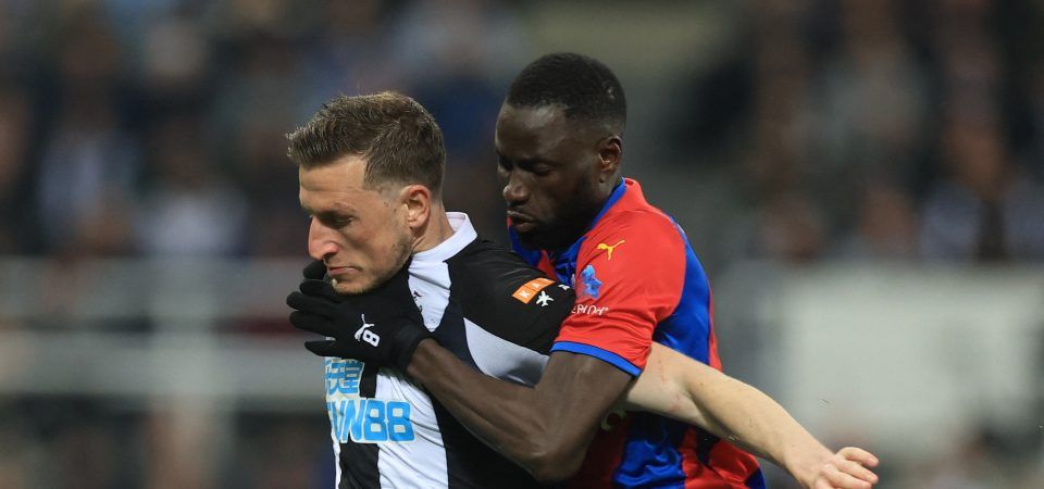 Newcastle's Chris Wood quiet in Crystal Palace victory
