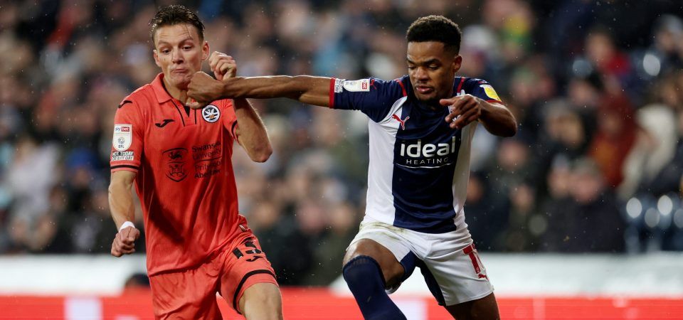 West Brom: Grady Diangana struggled in defeat to Stoke City