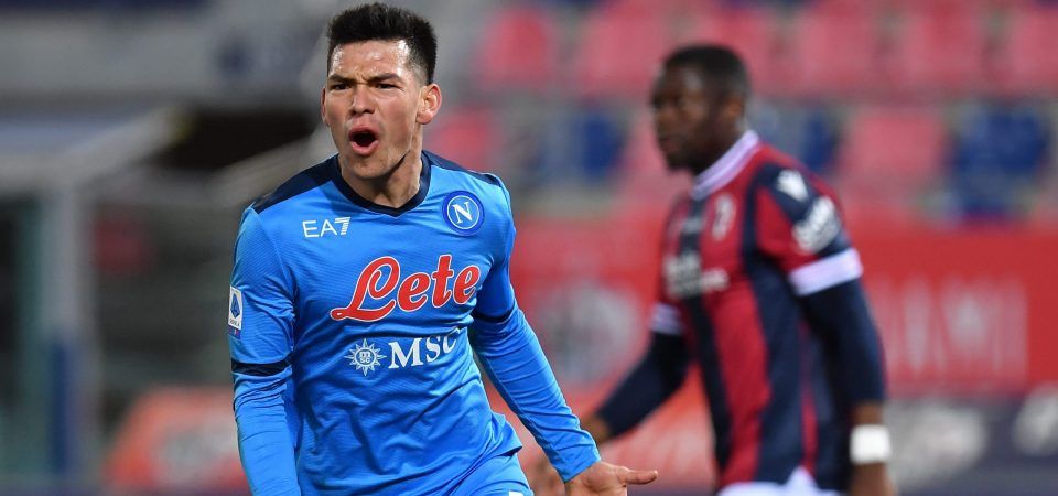 Wolves eyeing swoop for Napoli's Hirving Lozano