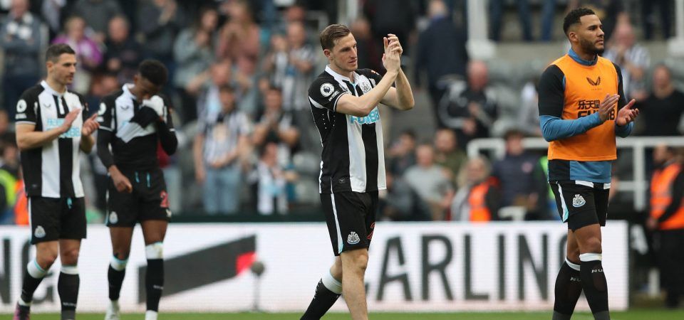 Chris Wood went missing in Newcastle's win over Leicester