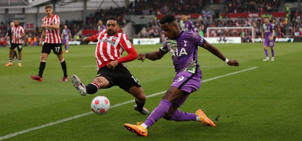 Ryan Sessegnon dropped a shocker in Spurs' draw with Brentford