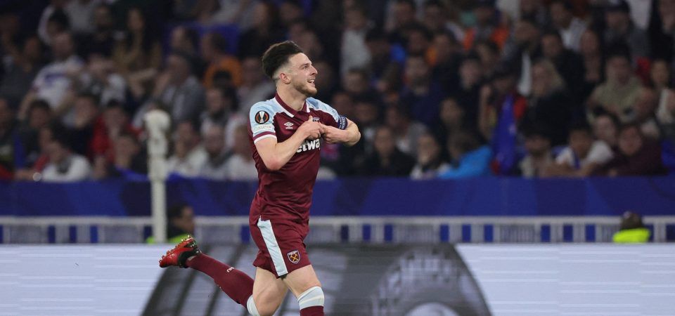Manchester City in the race for Declan Rice swoop