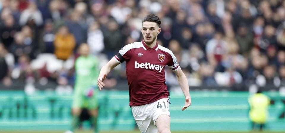 West Ham: Declan Rice reportedly turns down new contract