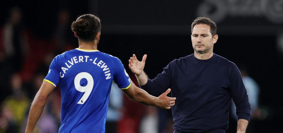 Everton dealt an injury setback with Dominic Calvert-Lewin