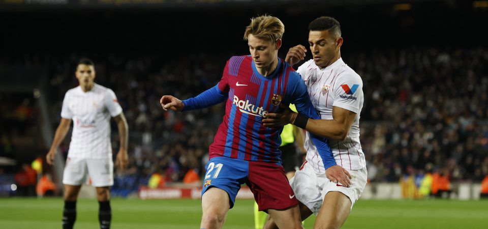 Manchester United in contact with Frenkie de Jong over potential transfer